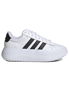 ADIDAS - Sneakers Grand Court Platform - Colore: Bianco,Taglia: 39⅓
