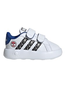 ADIDAS x MARVEL'S SPIDER-MAN - Sneakers Grand Court Infant - Colore: Bianco,Taglia: 23