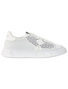BRIAN MILLS - Sneakers in tessuto con patch logo - Colore: Bianco,Taglia: 39