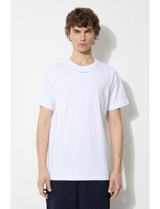 Maharishi t-shirt in cotone Micro Maharishi uomo colore bianco 1307.WHITE