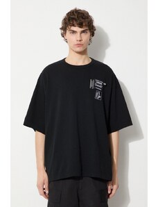 Undercover t-shirt in cotone Tee uomo colore nero con applicazione UC1D4807.4