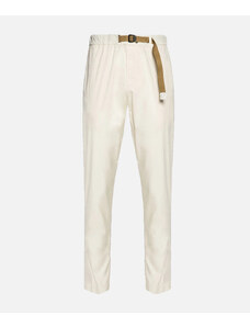 WHITE SAND Pantalone in cotone elastico
