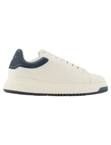 EMPORIO ARMANI - Sneakers con logo - Colore: Bianco,Taglia: 42