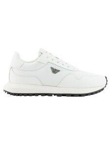 EMPORIO ARMANI - Sneakers con logo - Colore: Bianco,Taglia: 41