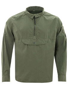 Camicia Polo con Maxi Tasca C.P. Company L Verde militare 2000000017754 7620943519273