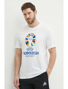 adidas Performance t-shirt Euro 2024 uomo colore beige IT9290