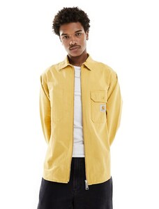 Carhartt WIP - Rainer - Camicia giacca gialla-Rosa