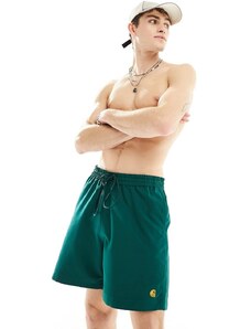 Carhartt WIP - Chase - Pantaloncini da bagno verdi-Verde