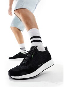 PS Paul Smith Paul Smith - Rock - Sneakers in maglia nere con logo-Nero