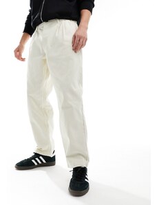Obey - Pantaloni dritti non candeggiati color bianco sporco