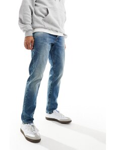 G-Star - 3301 - Jeans regular affusolati lavaggio blu medio