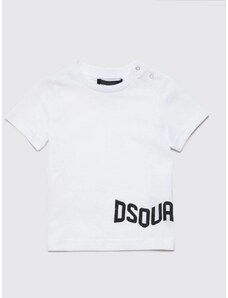 T-shirt Dsquared2 Junior in jersey con bottoni