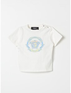 Young Versace T-shirt Versace Young in cotone con stampa logo