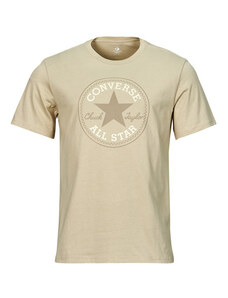 Converse T-shirt CHUCK PATCH TEE BEACH STONE / WHITE