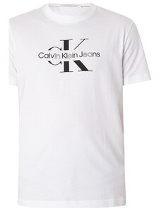 Calvin Klein Jeans T-shirt T-shirt con contorno interrotto