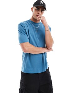 ASOS DESIGN - T-shirt oversize blu-Blu navy