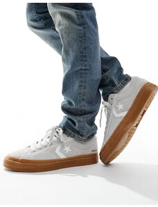 Converse - Star Player 76 Ox - Sneakers grigie con suola in gomma-Grigio