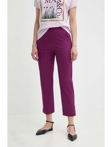 MAX&Co. pantaloni donna colore violetto 2416131054200