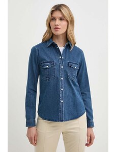 MAX&Co. camicia di jeans donna colore blu navy 2418111034200