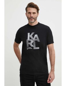 Karl Lagerfeld t-shirt uomo colore nero 542221.755037