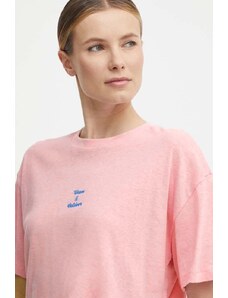 Picture maglietta con aggiunta di lino Hampy colore rosa WTS483