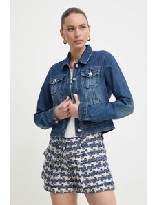 Morgan giacca di jeans VPIM donna colore blu VPIM