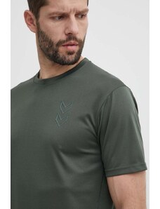 Hummel maglietta da allenamento Active colore verde 224493