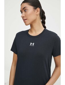 Under Armour t-shirt donna colore nero