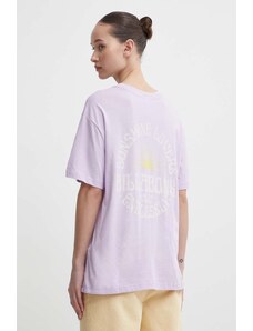 Billabong t-shirt in cotone Adventure Division donna colore violetto EBJZT00261