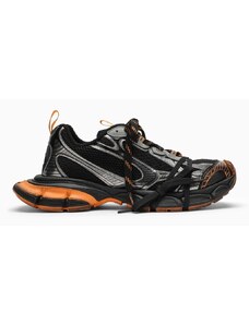Balenciaga Sneaker 3XL nera/arancione/grigia in mesh e poliuretano