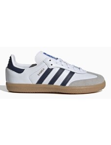 adidas Originals Sneaker bassa Samba OG bianca/blu notte