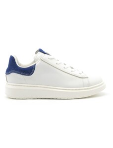 Sneakers NeroGiardini Bambina I033884M - Pelle Scamosciata Blu, Comode E Casual | Autunno-Inverno