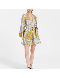 La DoubleJ VIP Summer Collection Pre Access gend - Mini Magnifico Dress Tangle Light Blue L 100% Silk