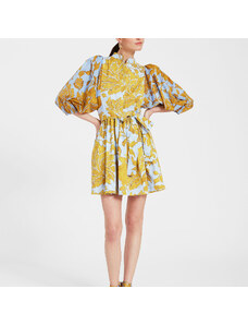 La DoubleJ VIP Summer Collection Pre Access gend - Mini Portofino Dress Tangle Light Blue L 100% Cotton