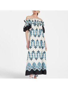 La DoubleJ Dresses gend - Breakfast Dress Scirocco Placée Ivory L 100% Cotton