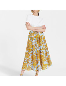 La DoubleJ Skirts gend - Drawstring Skirt Tangle Light Blue L 100% Cotton