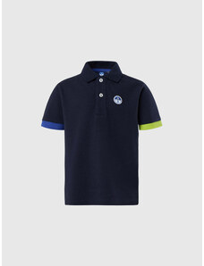 NORTH SAILS POLO SHORT SLEEVE W/CONTRAST PLACKET