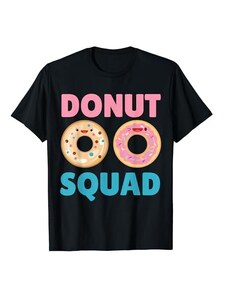 Funny Donut Party Squad Cool Doughnut Gifts Funny Donut Squad Party Crew Cool Doughnut Lover Gifts Maglietta