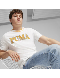 T-shirt maniche corte Uomo PUMA 678967 Cotone Bianco -