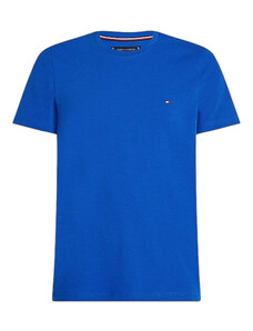 Tommy Hilfiger t-shirt bluette logo piccolo MW0MW10800