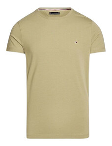 Tommy Hilfiger t-shirt verde logo piccolo MW0MW10800