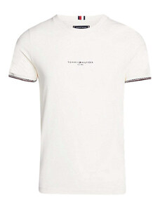 Tommy Hilfiger t-shirt bianca logo Tipped MW0MW32584