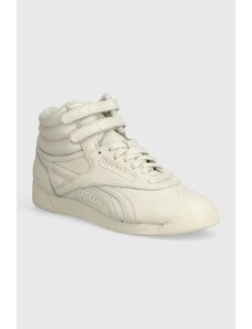 Reebok LTD sneakers in pelle Freestyle Hi colore beige RMIA052C99LEA0010303