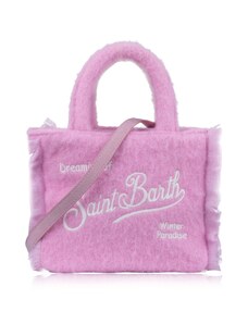MC2 SAINT BARTH Vanity Mini Classic 2110 Shoulder Bag Rosa Poliestere, Acrilica, Alpaca, Lana vergine