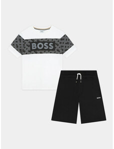 Completo T-shirt e pantaloncini Boss