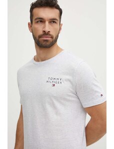 Tommy Hilfiger t-shirt lounge in cotone colore verde