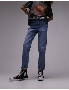 Topshop - Original - Mom jeans blu medio