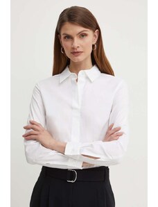 BOSS camicia donna colore bianco