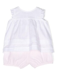 IL GUFO KIDS Completo neonata blusa/ short lino