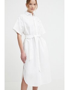 Polo Ralph Lauren vestito in cotone colore bianco 211935153